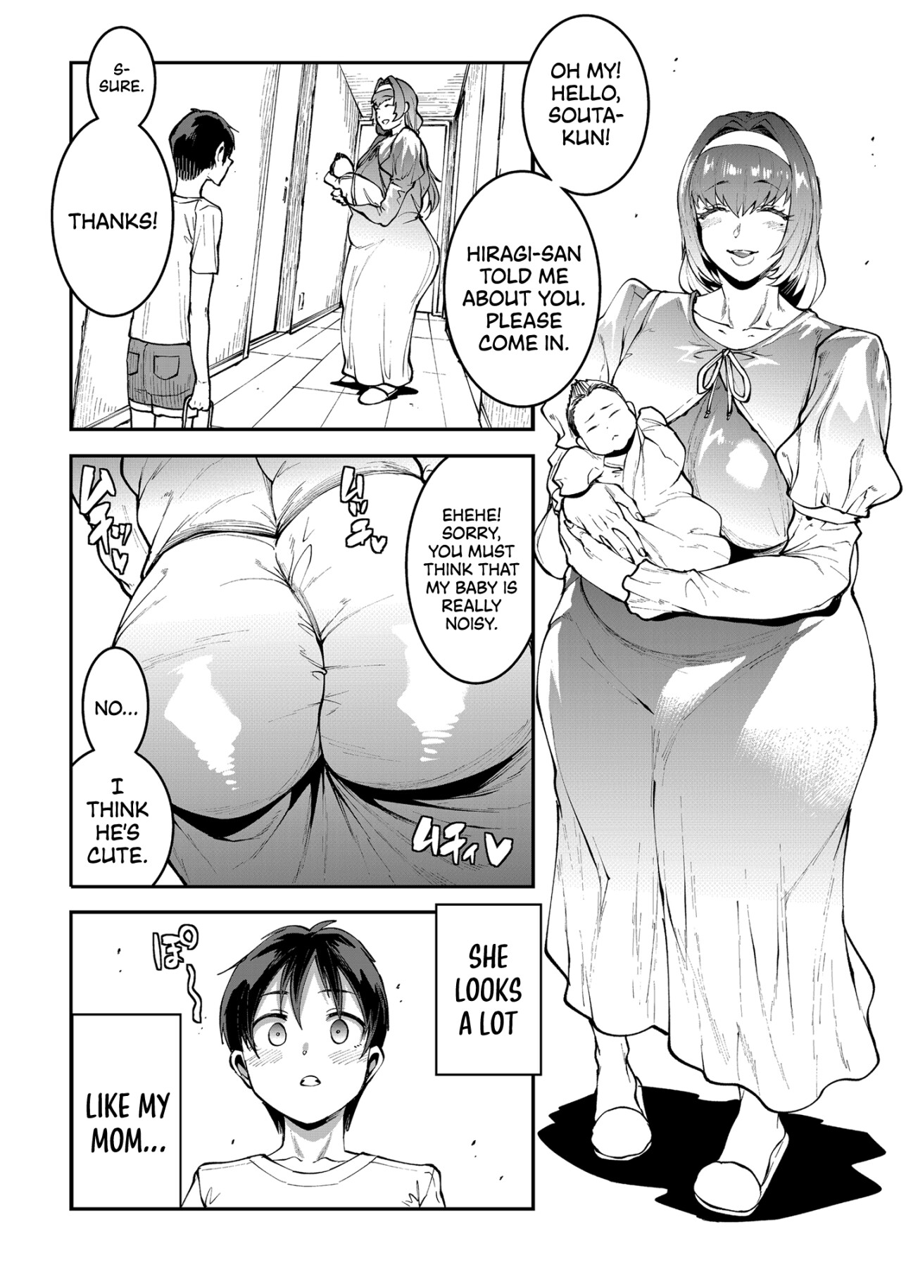 Hentai Manga Comic-Mama Mansion! ~Second Chapter: Room 601's Sonosaki Kaoru 33YO-Read-4